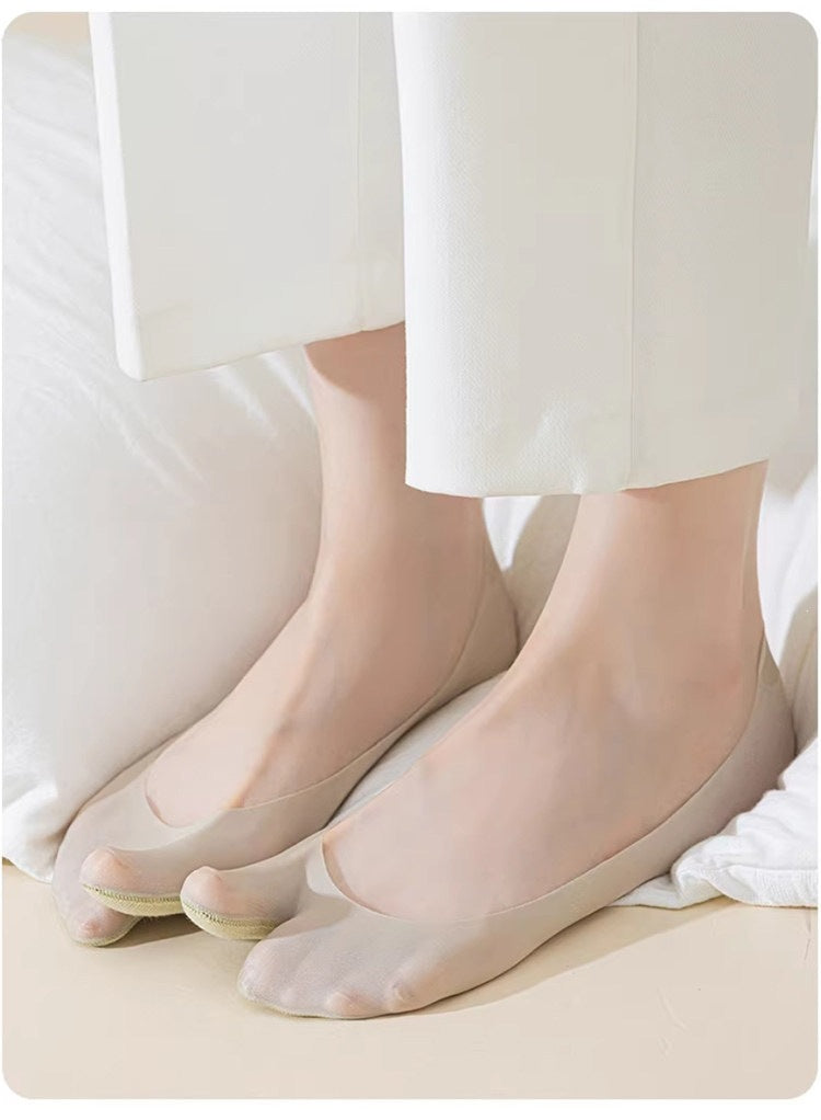 Split Toe No-Show Socks | Non-Slip Invisible Summer Women's Socks