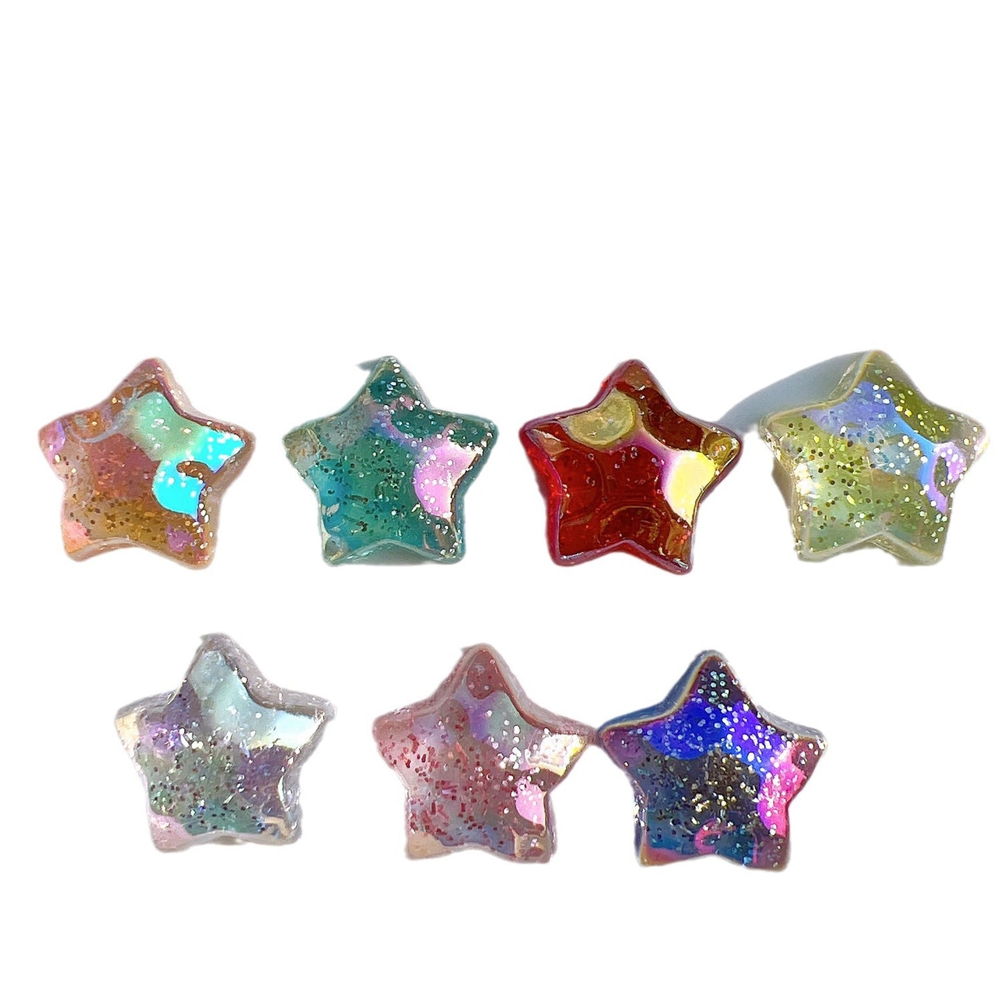(5picfor1bag) Cutie Acrylic Star Diy Charms Acrylic Star (Pack Offline)