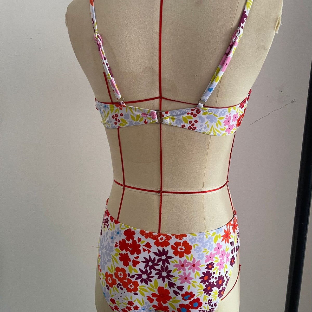 Floral Printed Scalloped Bikini Set | Sexy Women's Beach Swimwear