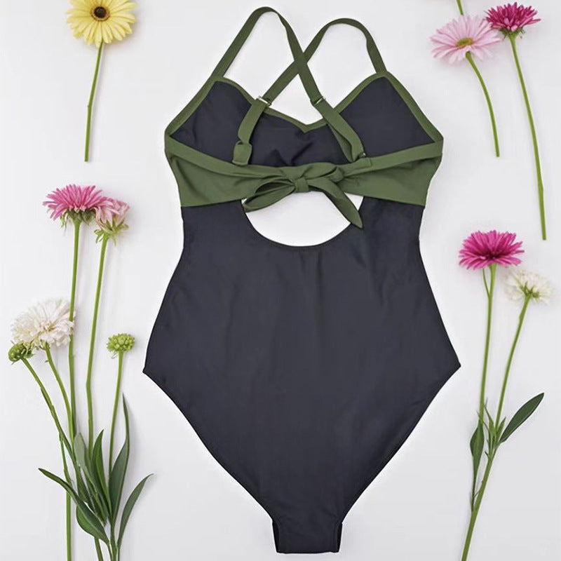 Printed Cutout Halter One-Piece | Flattering Women's Swimwear
