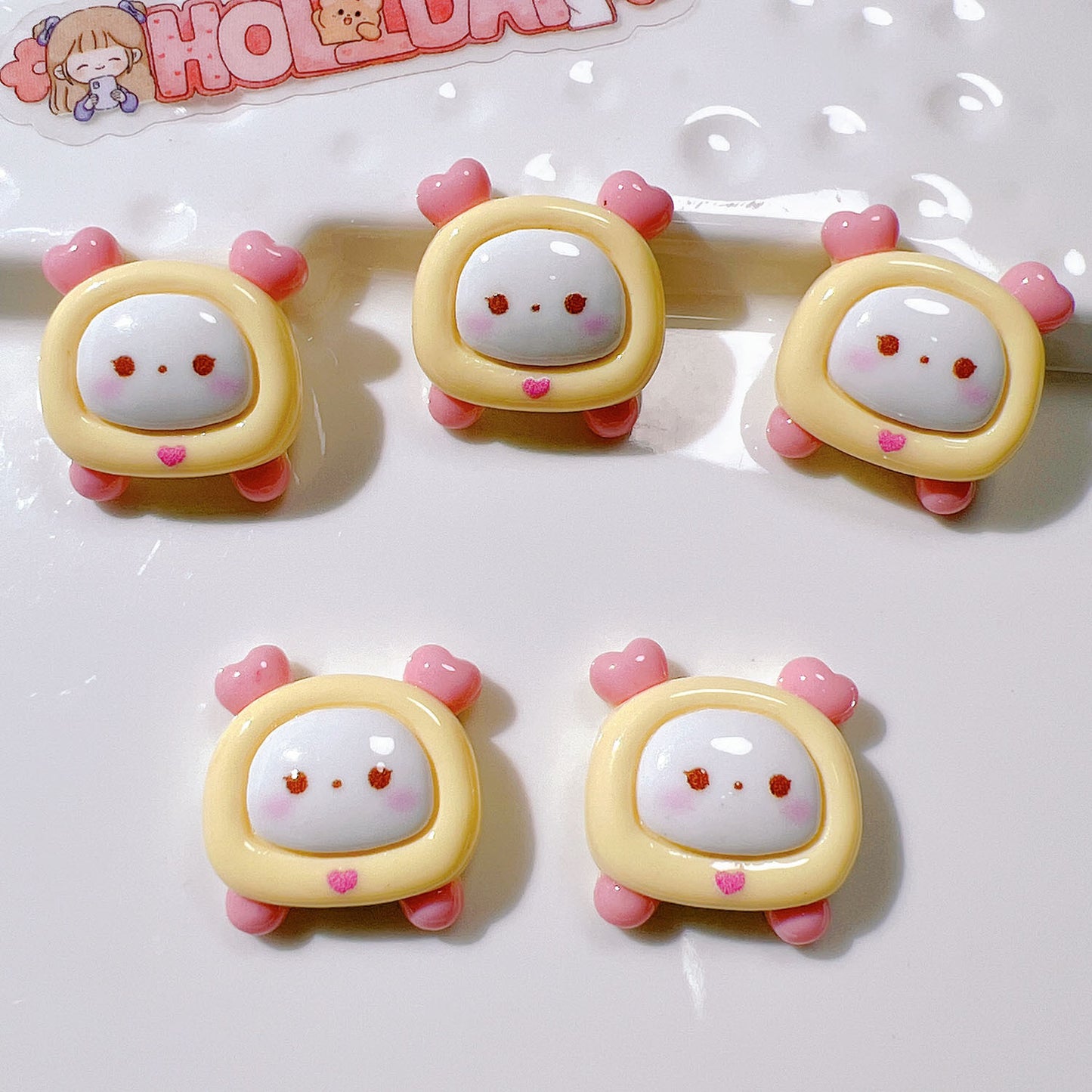 (5pic for 1 Bag) Cutie Coffee Teapot DIY Resin Charms (Pack Offline)