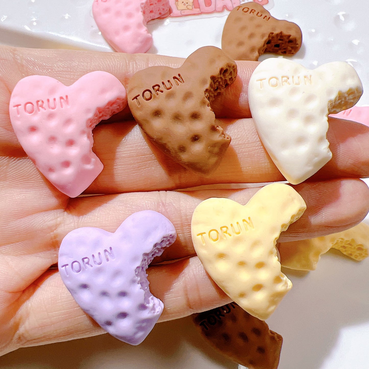 (5pic for 1bag)Cutie Food Diy Resin Charms(pack Offline)