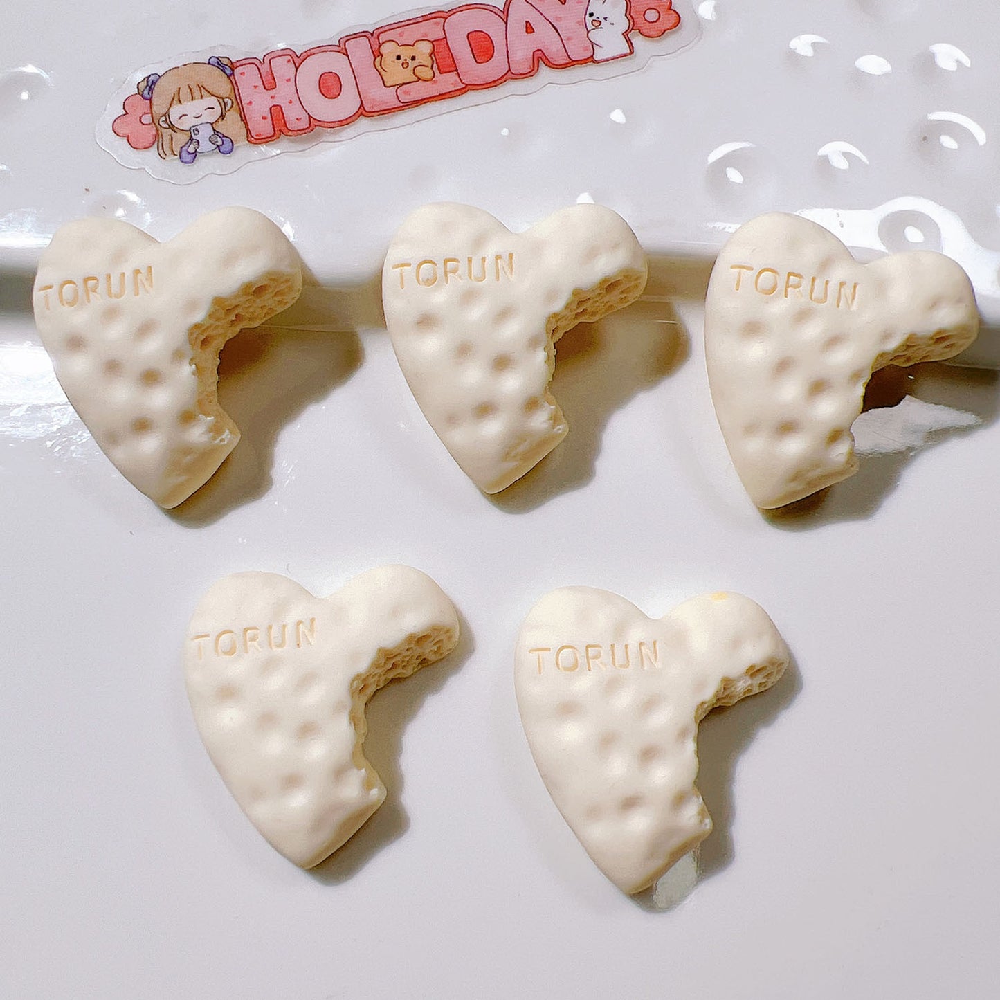 (5pic for 1bag)Cutie Food Diy Resin Charms(pack Offline)