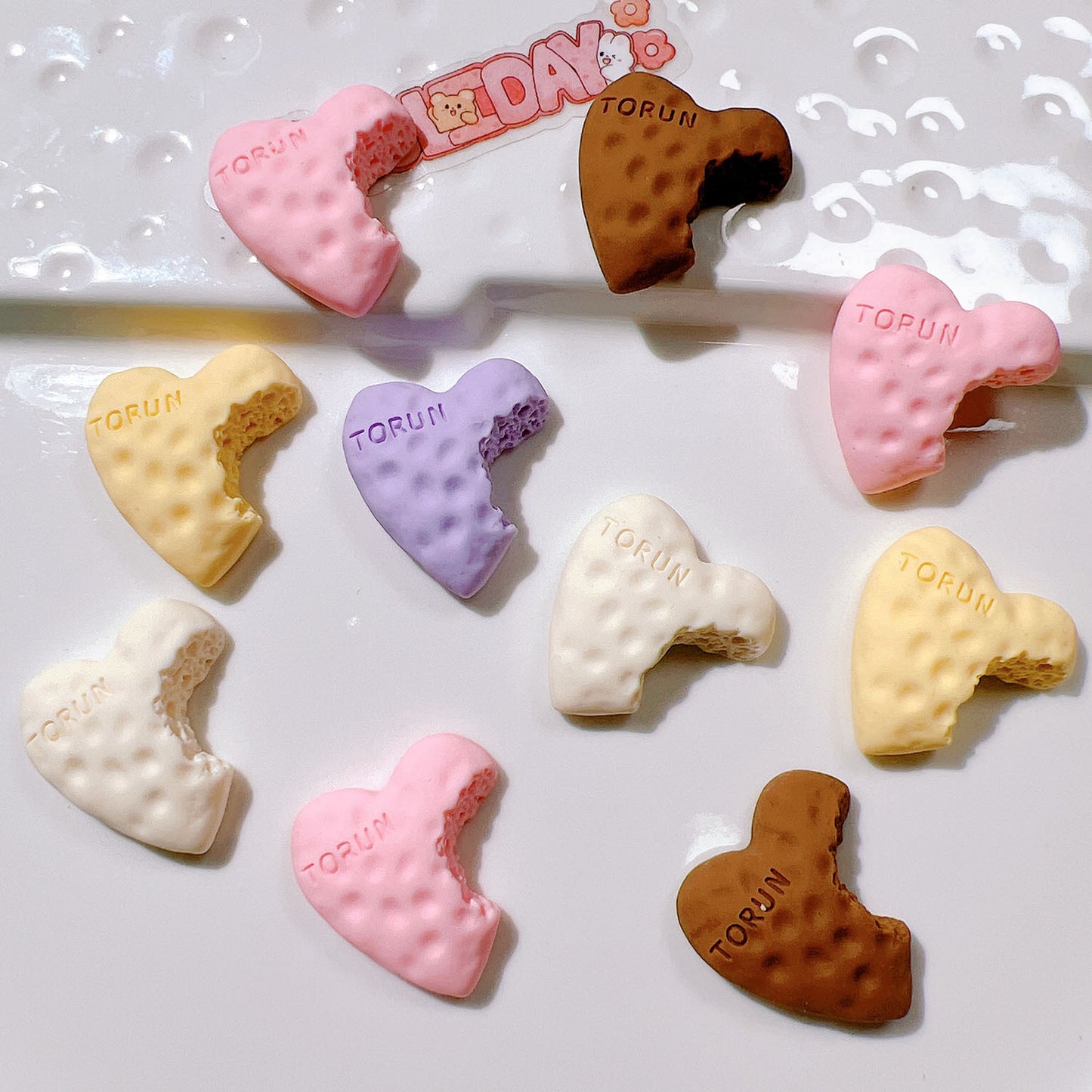(5pic for 1bag)Cutie Food Diy Resin Charms(pack Offline)
