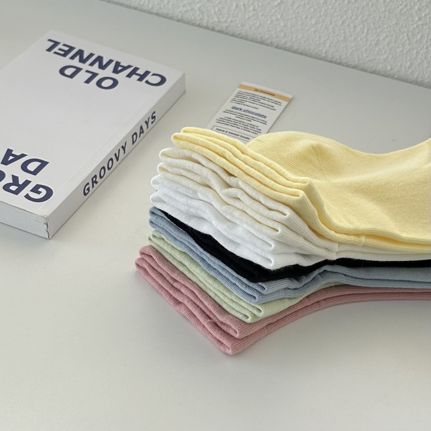 Loose Top Cotton Crew Socks | Maternity Postpartum Socks for Women