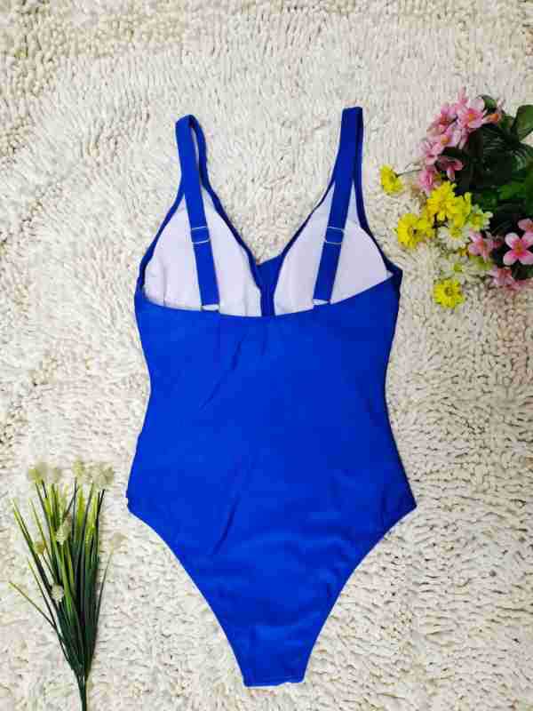 Deep V Crisscross Tummy-Control One-Piece | Sexy Women's Swimwear