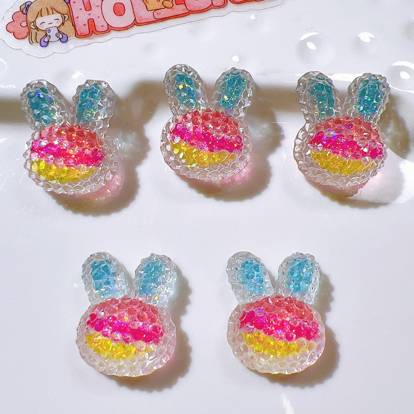 (5pic for1bag)Cutie stars and clouds diy charms (pack off line)