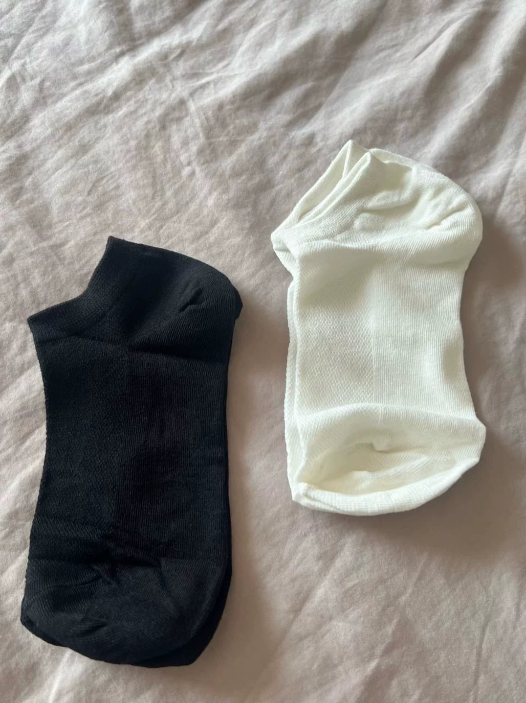 Breathable Solid No-Show Socks | Low Cut Unisex Everyday Socks
