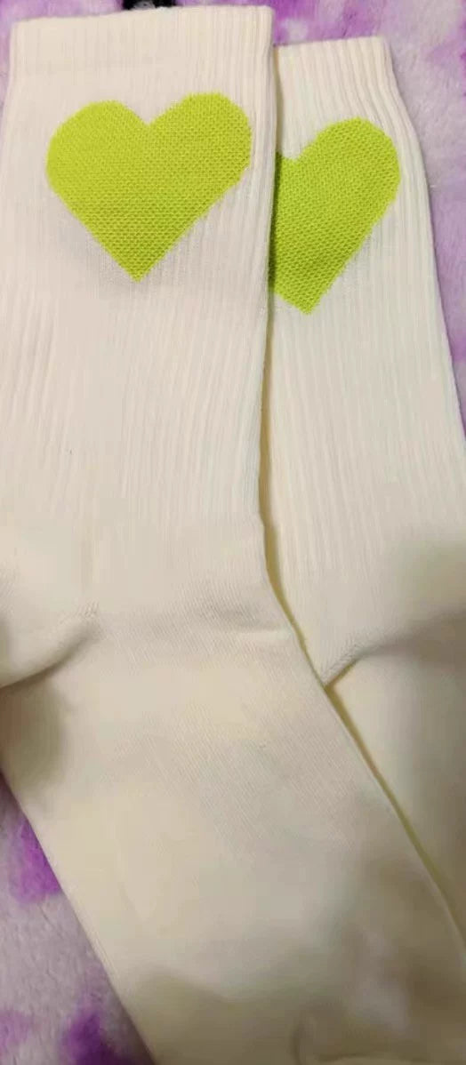 Cute Patterned Crew Socks for Women | Soft Cotton Casual Socks