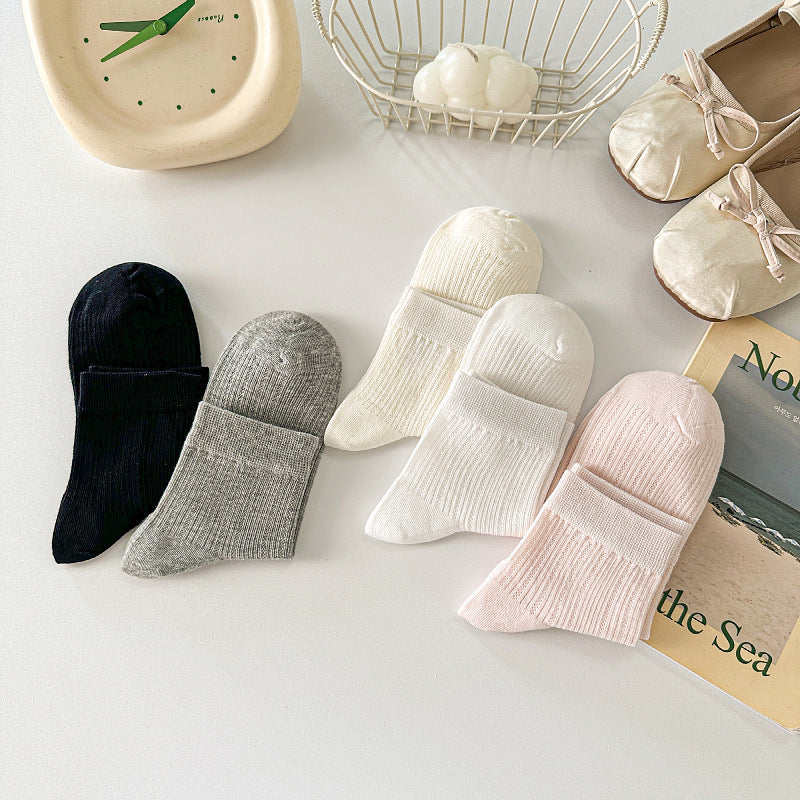 Breathable Mesh Ankle Socks for Women | Solid Ballet Summer Socks