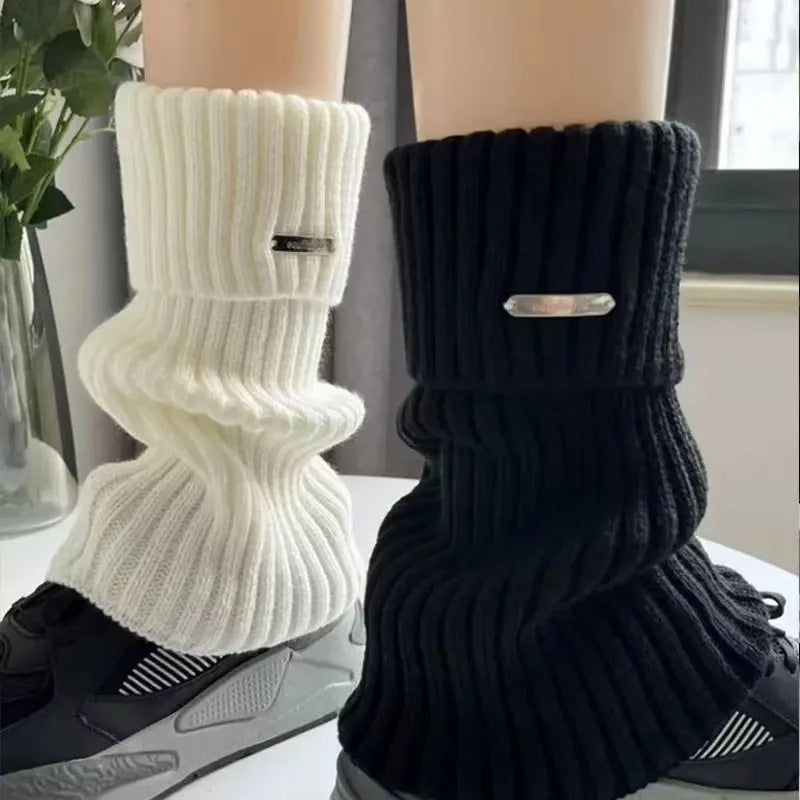 Thick Cozy Knit Leg Warmers for Women | Winter Boot Cuffs