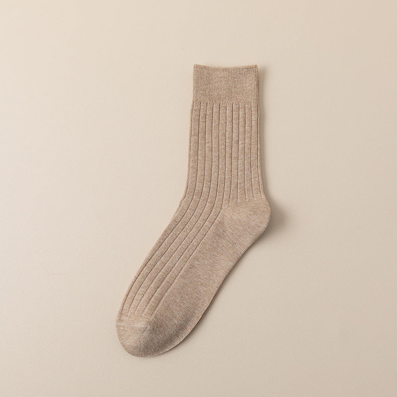 Combed Cotton Crew Socks for Men | Breathable Moisture-Wicking