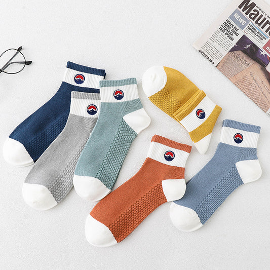 Breathable Ankle Athletic Men's Socks | Moisture Wicking Summer Socks