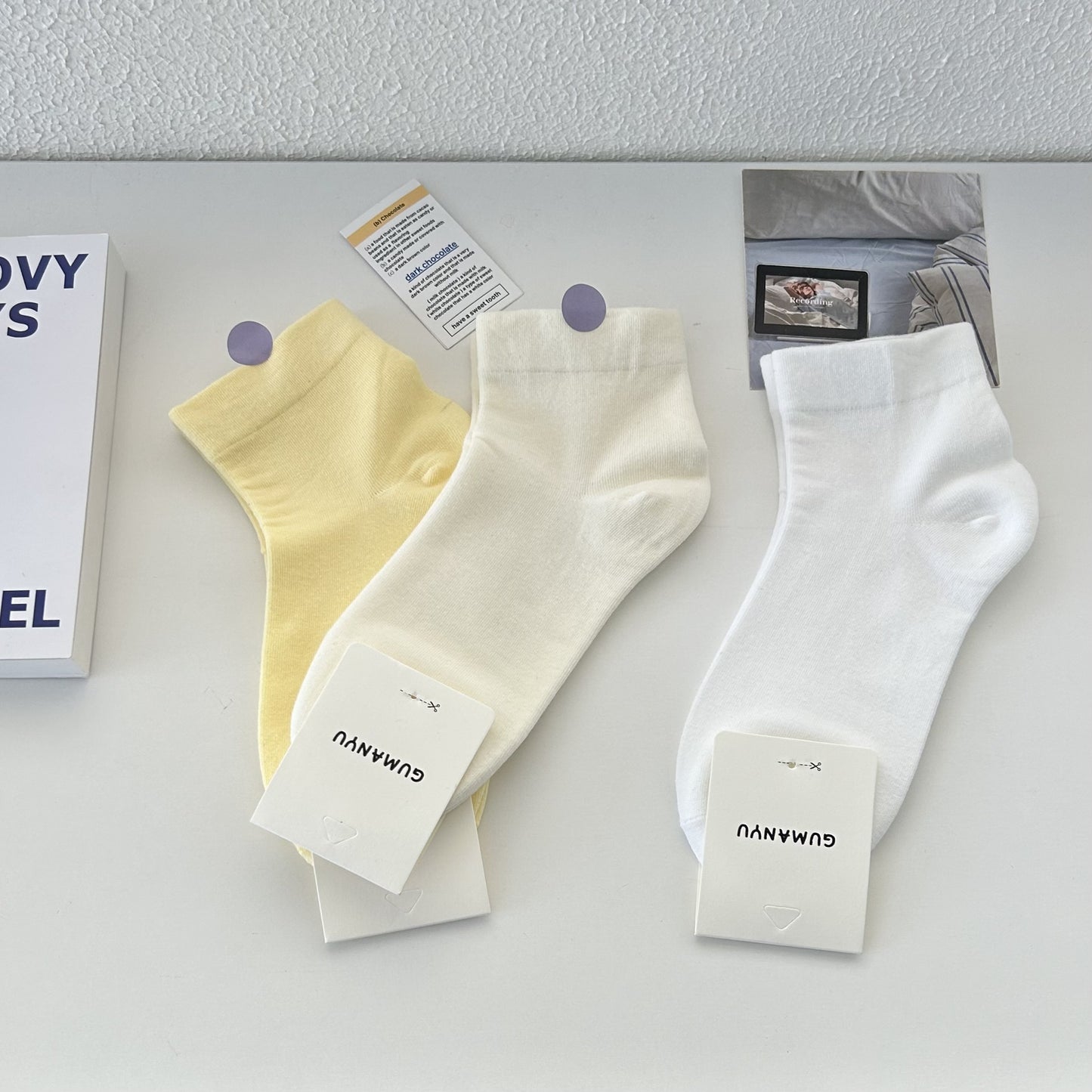 Loose Top Cotton Crew Socks | Maternity Postpartum Socks for Women