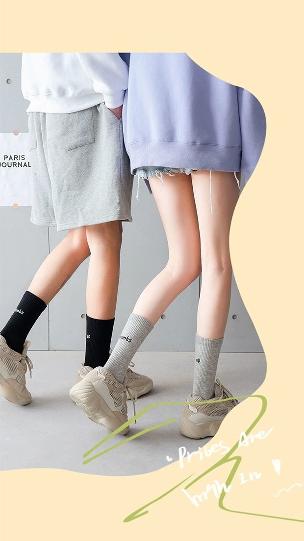Breathable Cotton Crew Socks | Moisture Wicking Unisex Athletic Socks