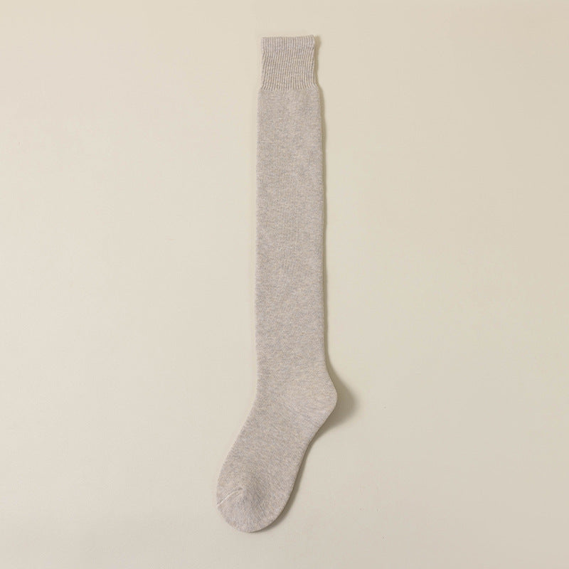 Thick Fleece Over The Knee Cozy Socks | Warm Winter Socks for Women