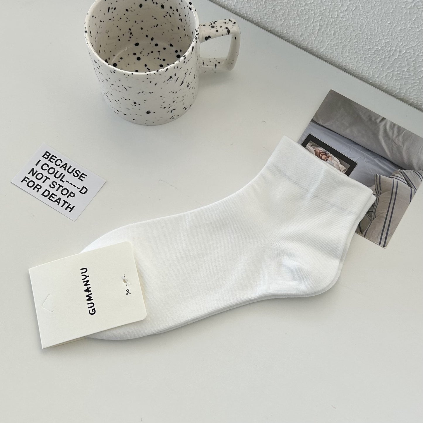 Loose Top Cotton Crew Socks | Maternity Postpartum Socks for Women