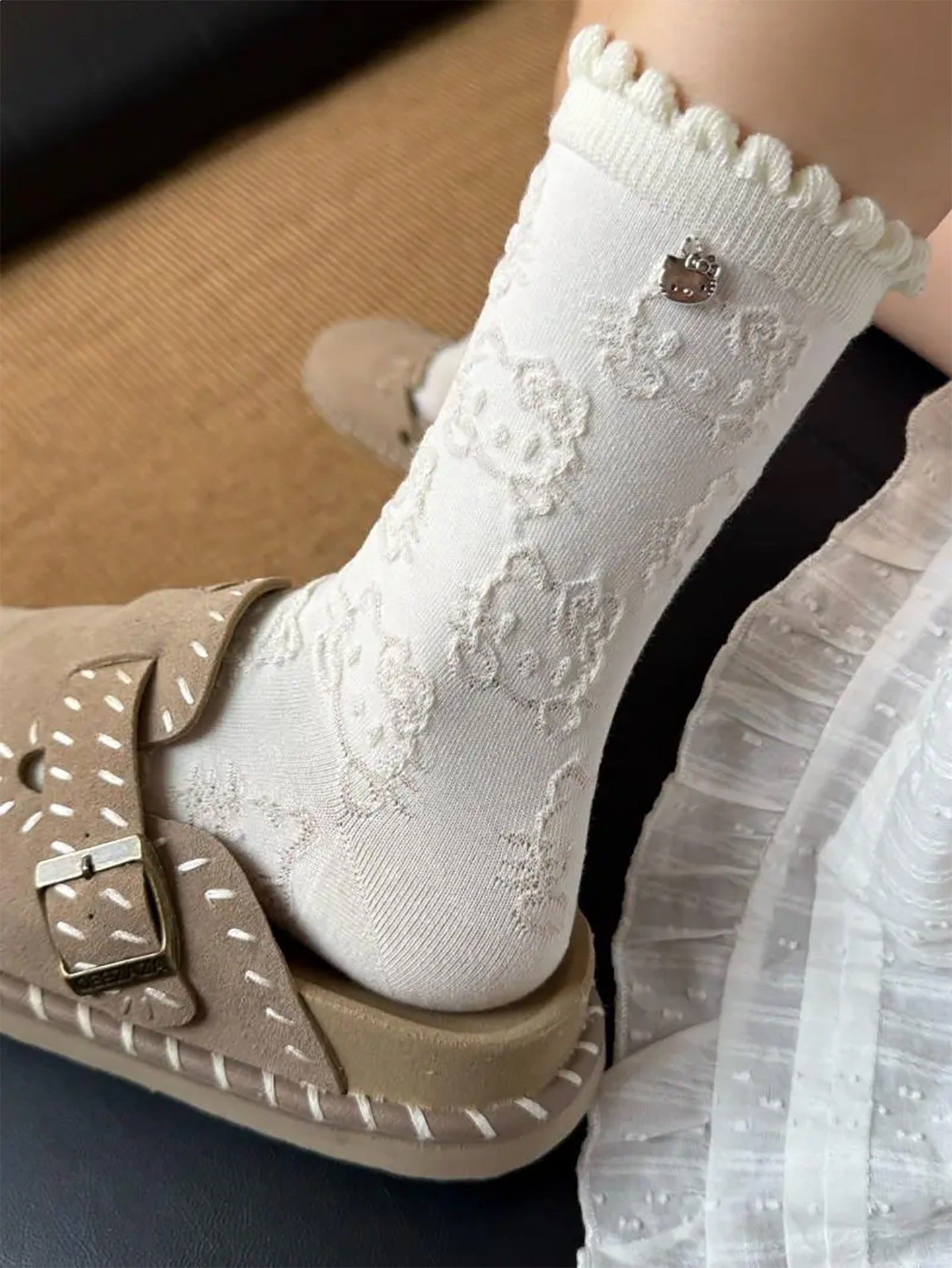 Cute Novelty Crew Socks for Women | Lightweight Cotton Socks