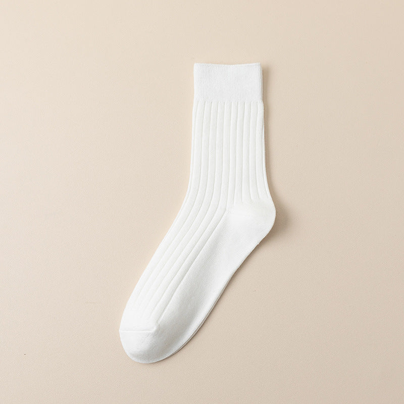 Combed Cotton Crew Socks for Men | Breathable Moisture-Wicking