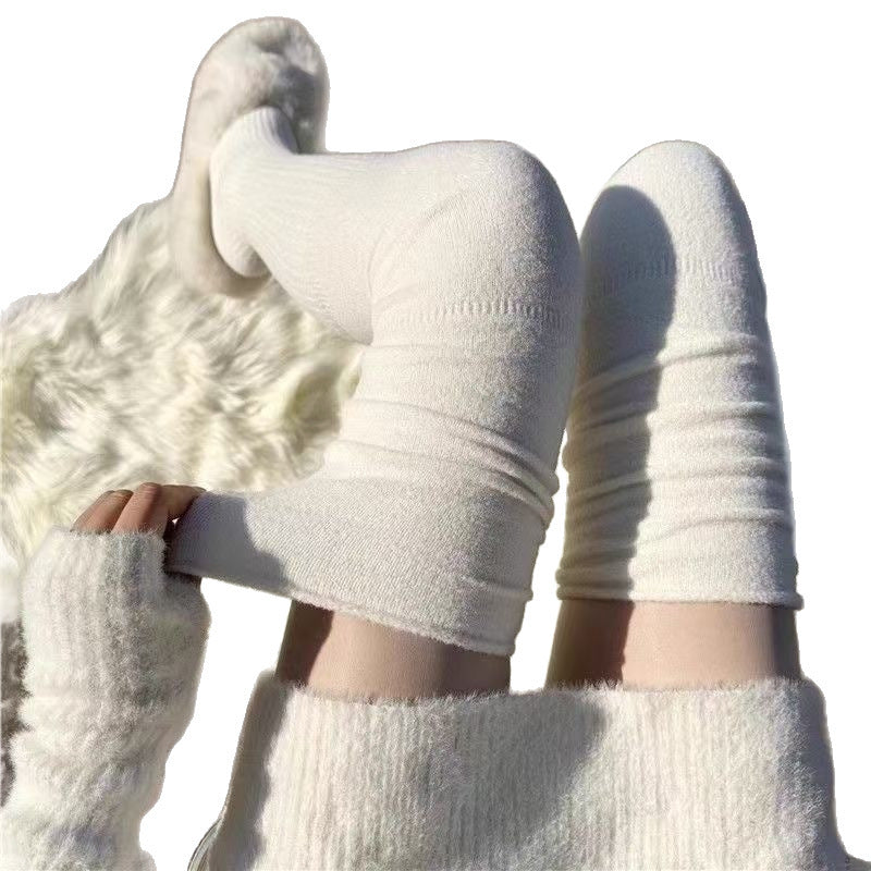Thick Fuzzy Over The Knee Warm Cozy Socks for Women