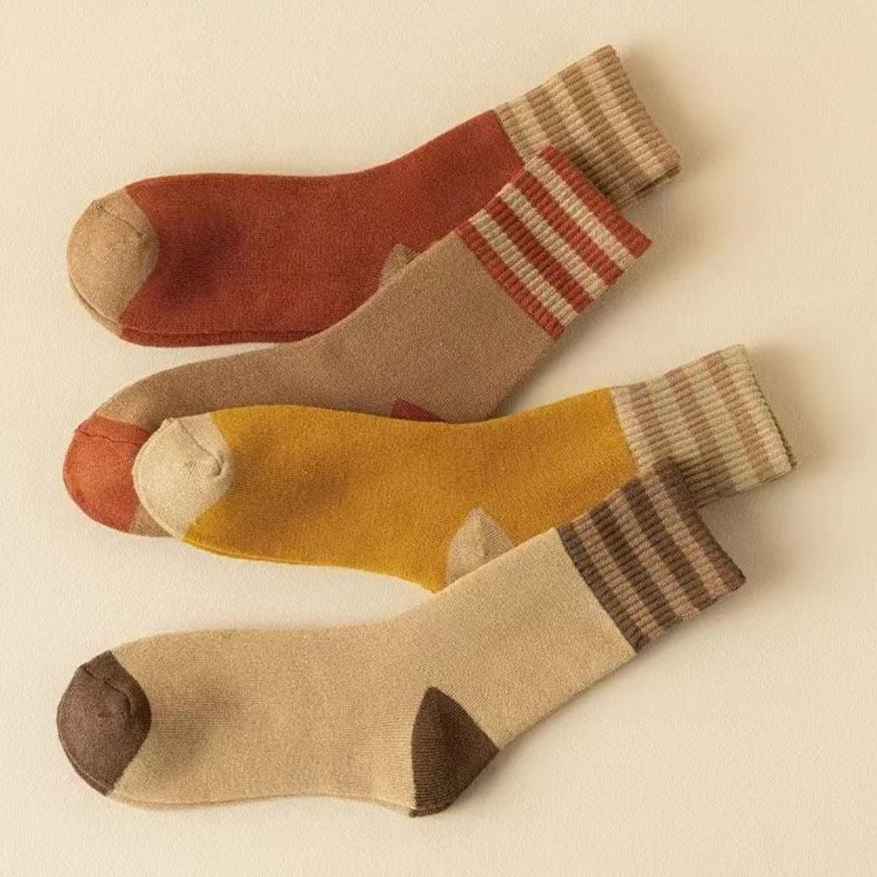 Thermal Fleece Lined Crew Socks for Women | Thick Winter Warm Socks