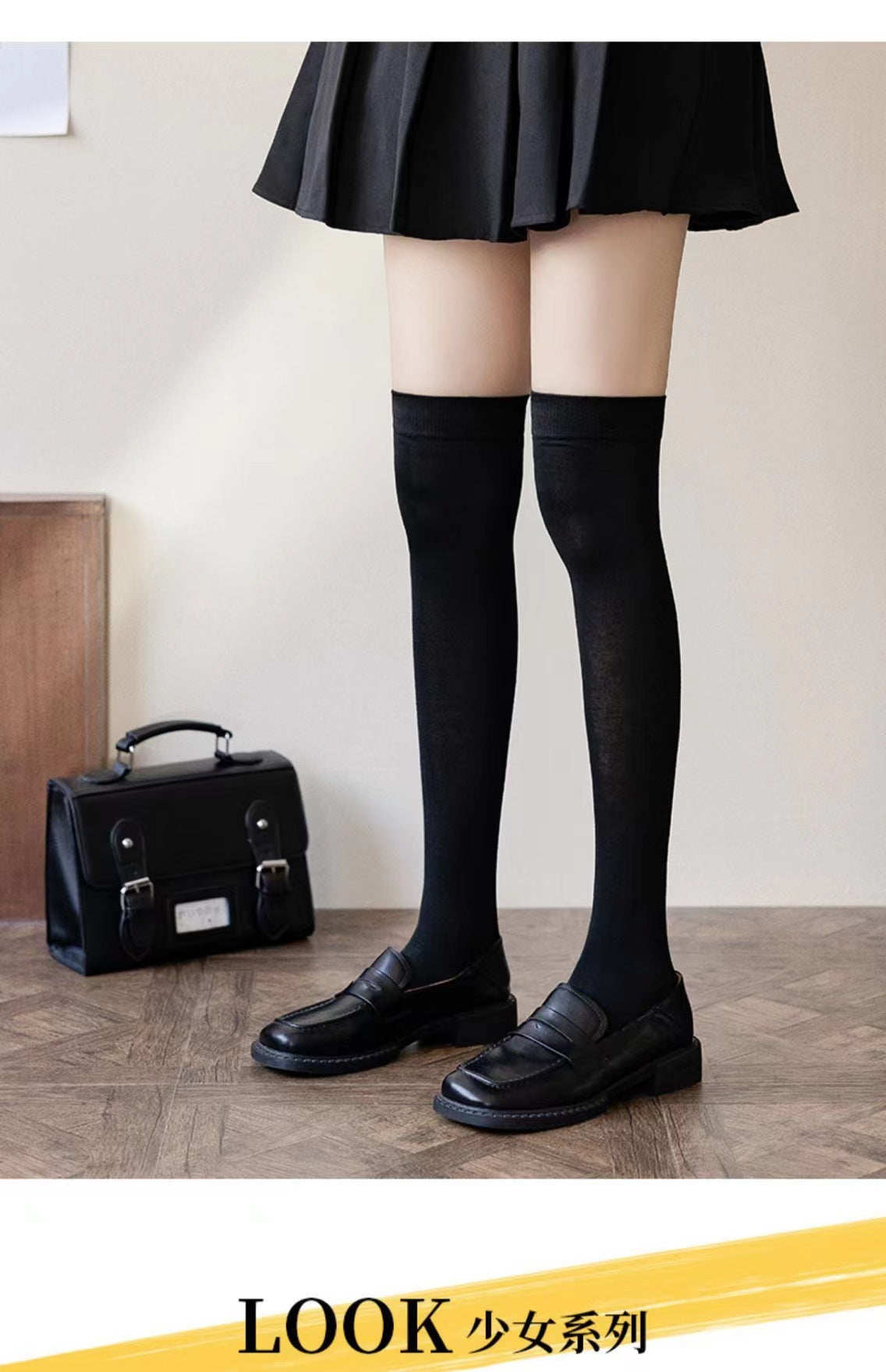 Women's Solid Long Socks | Calf & Over-the-Knee JK Socks