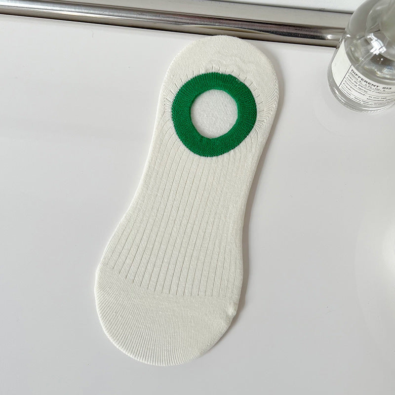 Cotton Non-Slip No-Show Socks for Women | Summer Invisible Socks
