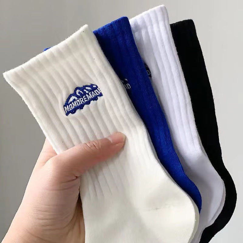 Unisex Cotton Crew Athletic Socks | Breathable Everyday Sports Socks
