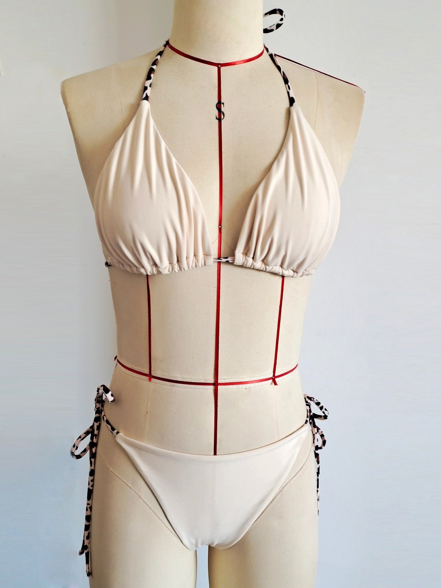 Halter Tie-Side Solid Bikini | Sexy Chic Women's Beach Swimwear