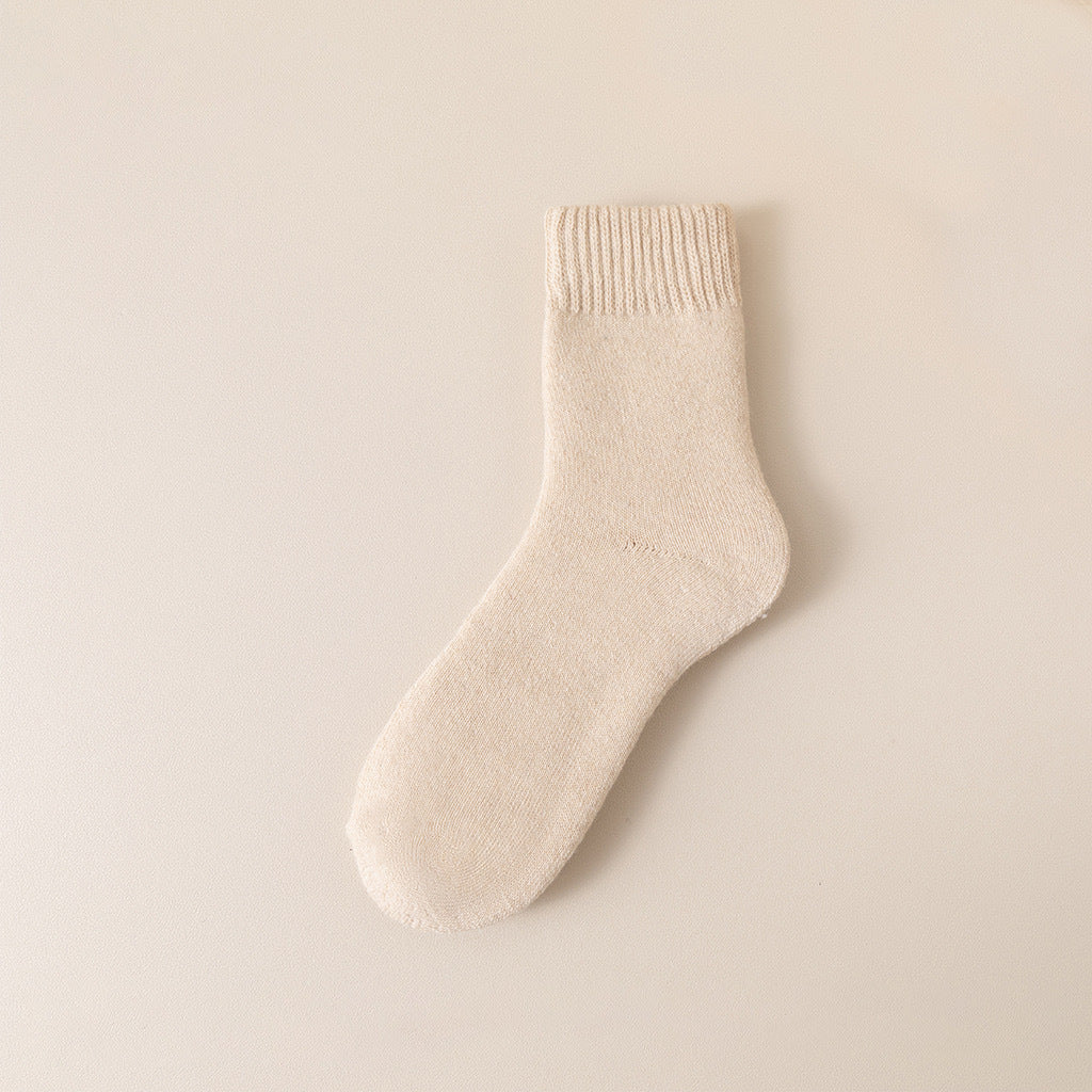 Women's Fleece Lined Cozy Socks | Thick Warm Winter Thermal Socks