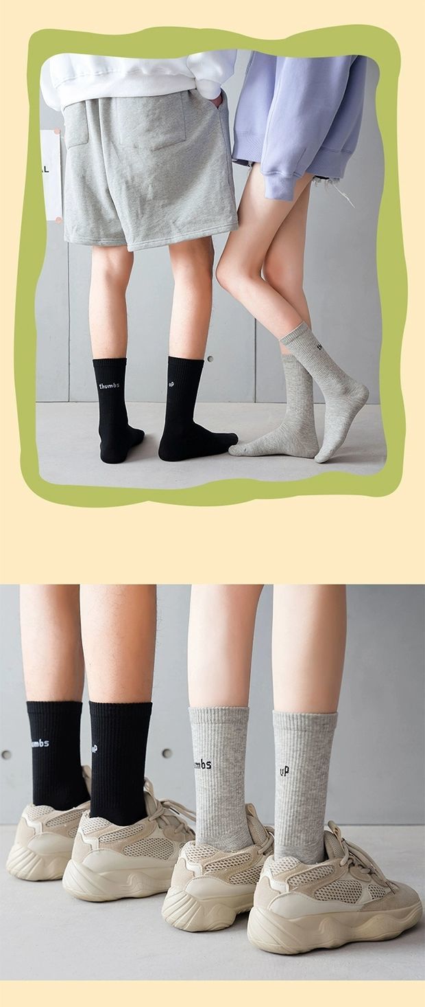 Breathable Cotton Crew Socks | Moisture Wicking Unisex Athletic Socks