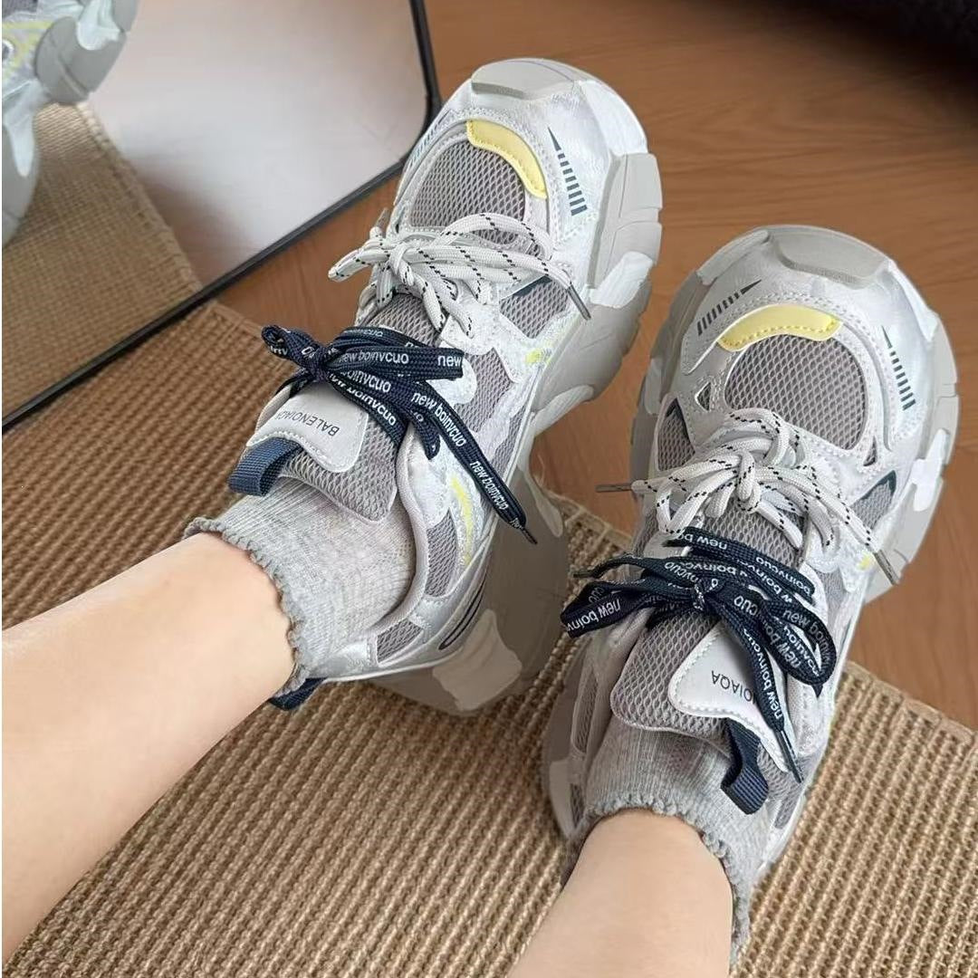 Ruffle Trim Mesh Ankle Socks for Women | Breathable Summer Socks