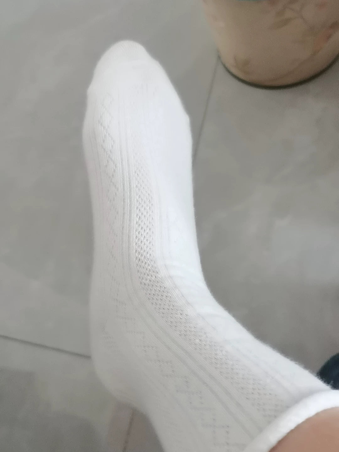 Thin Slouch Crew Socks for Women | Breathable Casual Cotton Socks