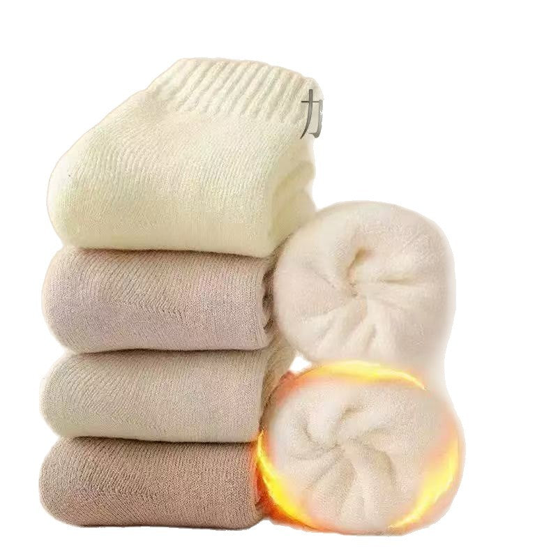 Thick Warm Cozy Crew Socks for Women | Winter Thermal Socks