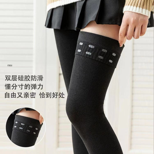 Non-Slip Thigh High Socks | Warm Cozy Over Knee Socks for Women