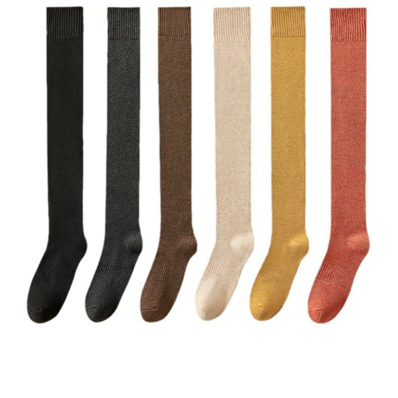 Warm Thick Over-the-Knee Cozy Socks for Women | Winter Thermal Fuzzy Socks