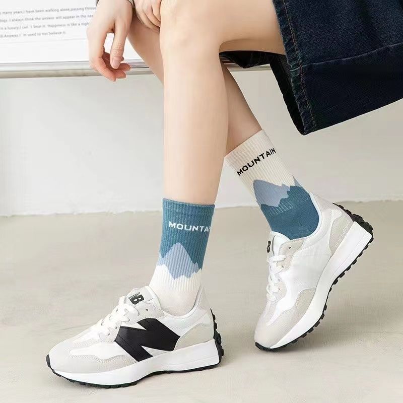 Mismatched Novelty Crew Socks | Asymmetric Street Style Unisex