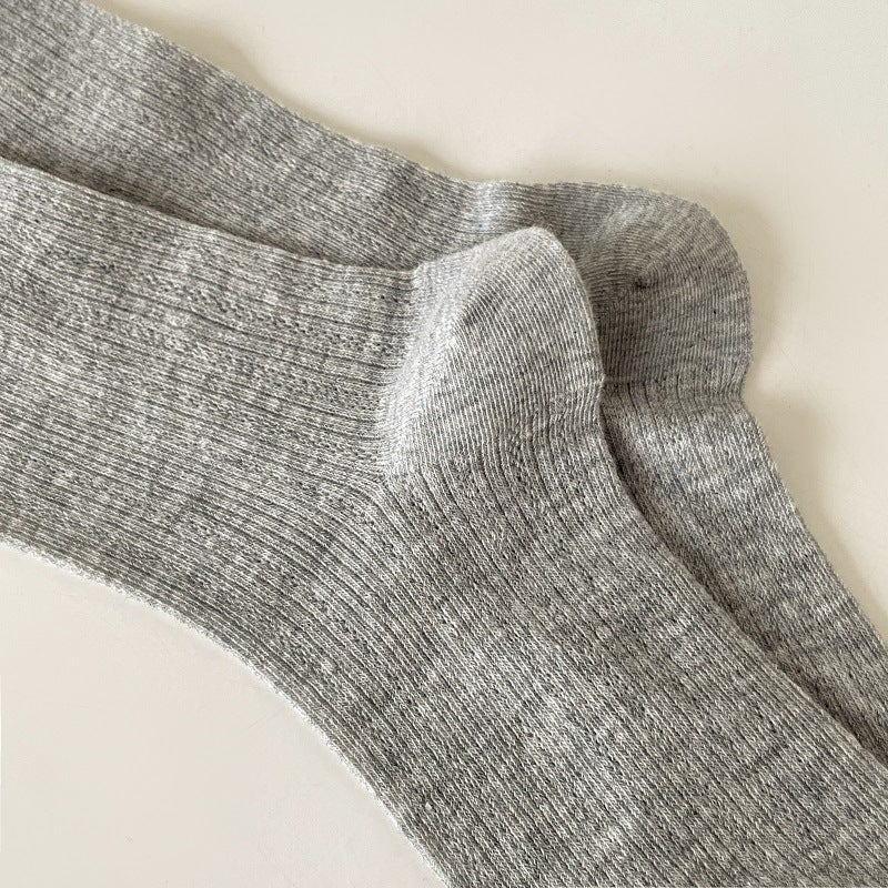 Ballet Slouch Crew Socks | Breathable Summer Mid-Calf for Women