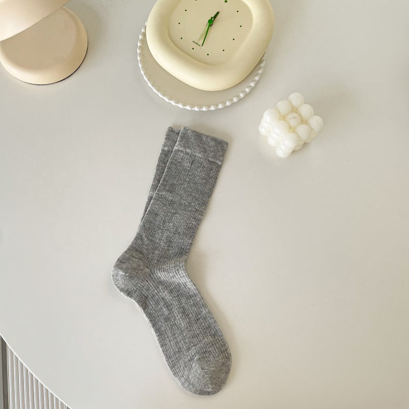 Ballet Slouch Crew Socks | Breathable Summer Mid-Calf for Women