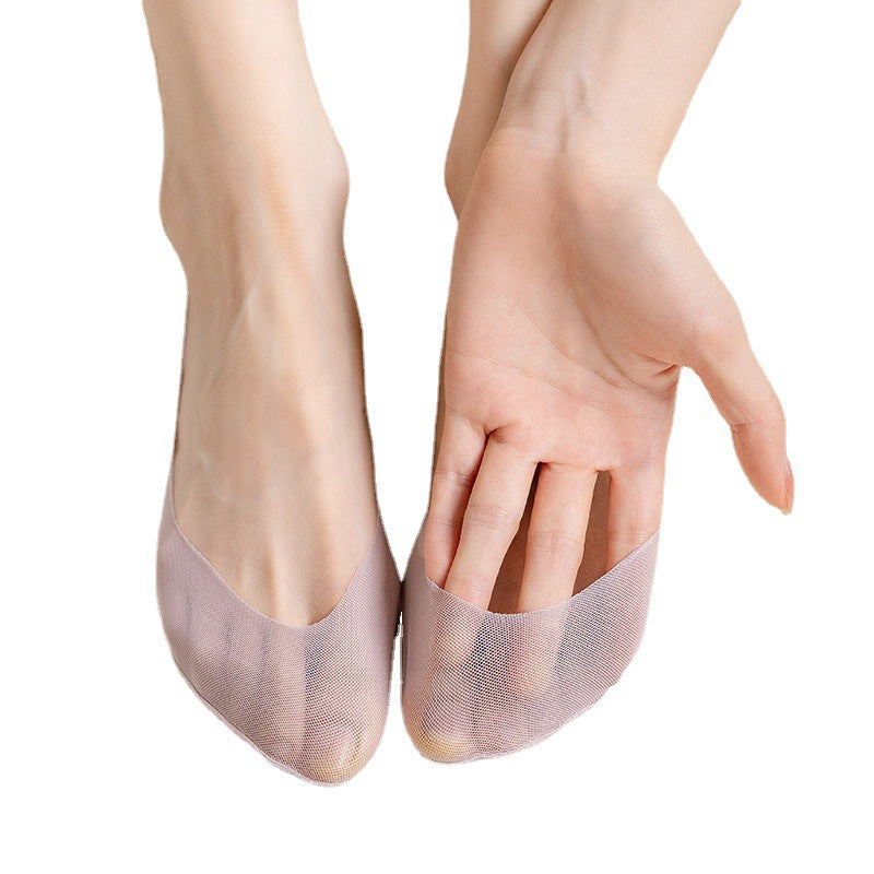 No Show Invisible Socks for Women | Ice Silk Non Slip Summer Socks