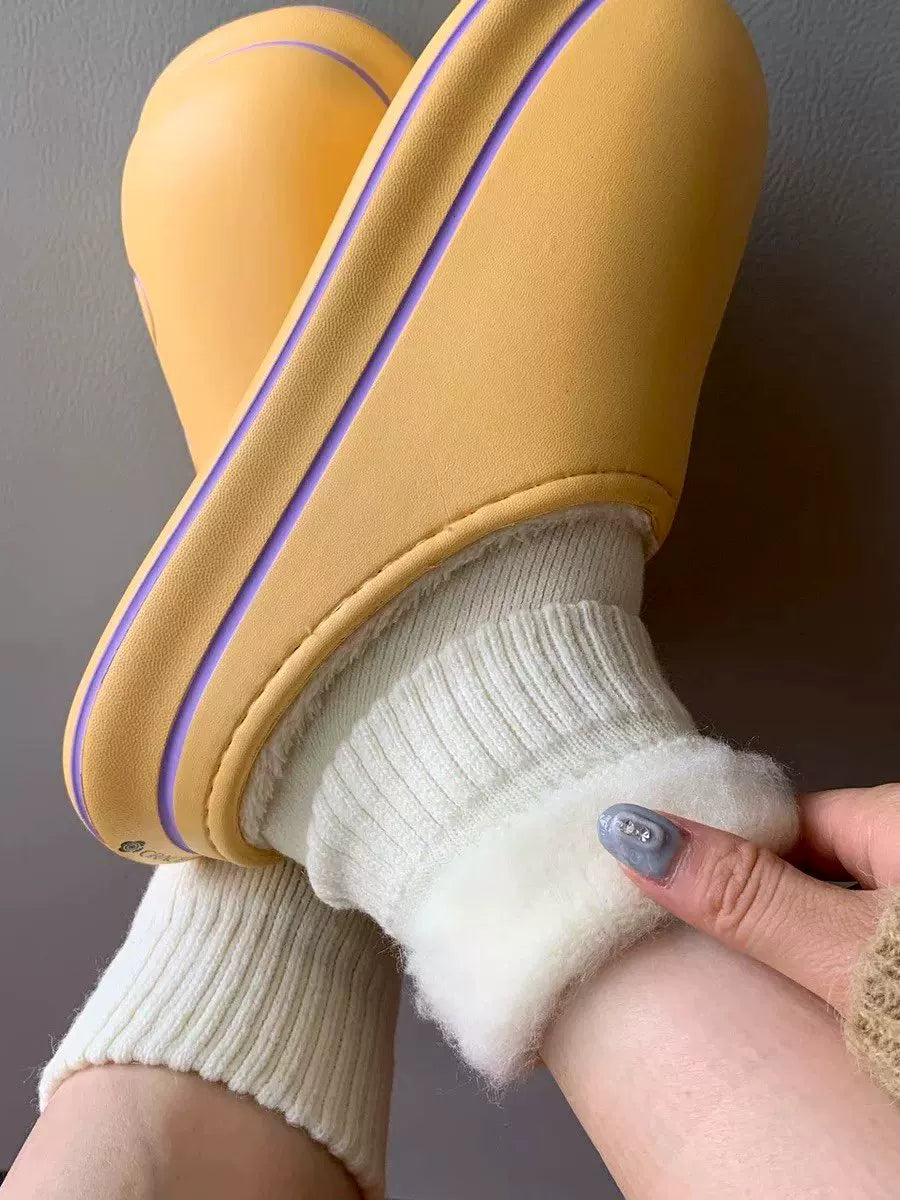 Women's Fleece Lined Cozy Socks | Thick Warm Winter Thermal Socks