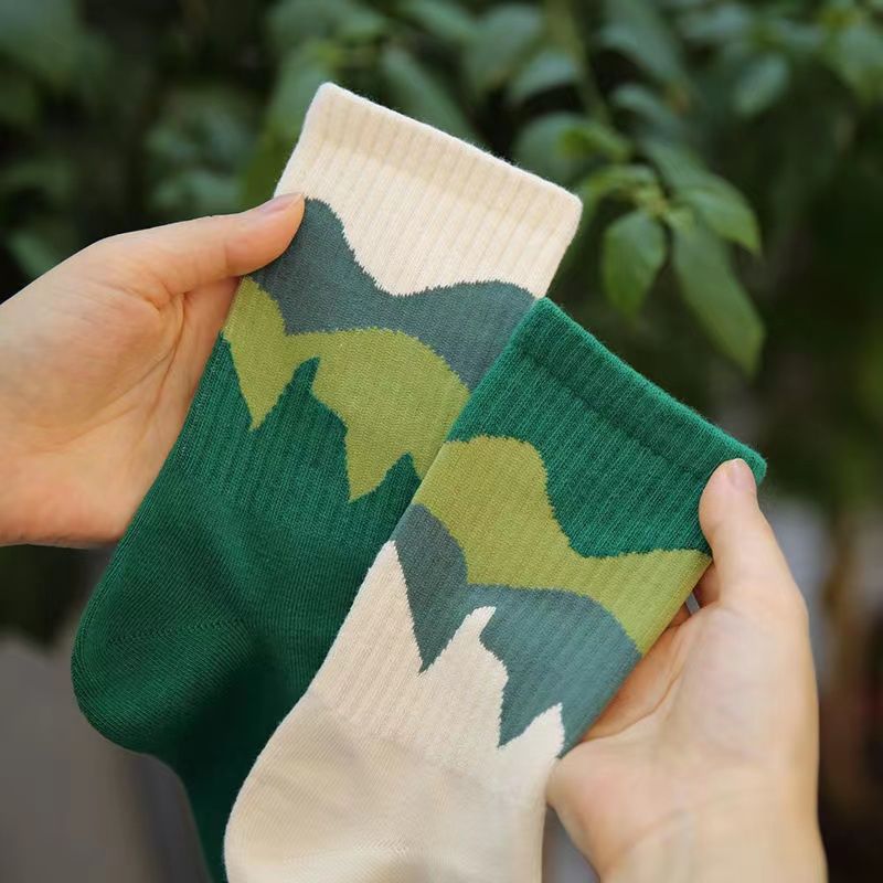 Mismatched Novelty Crew Socks | Asymmetric Street Style Unisex