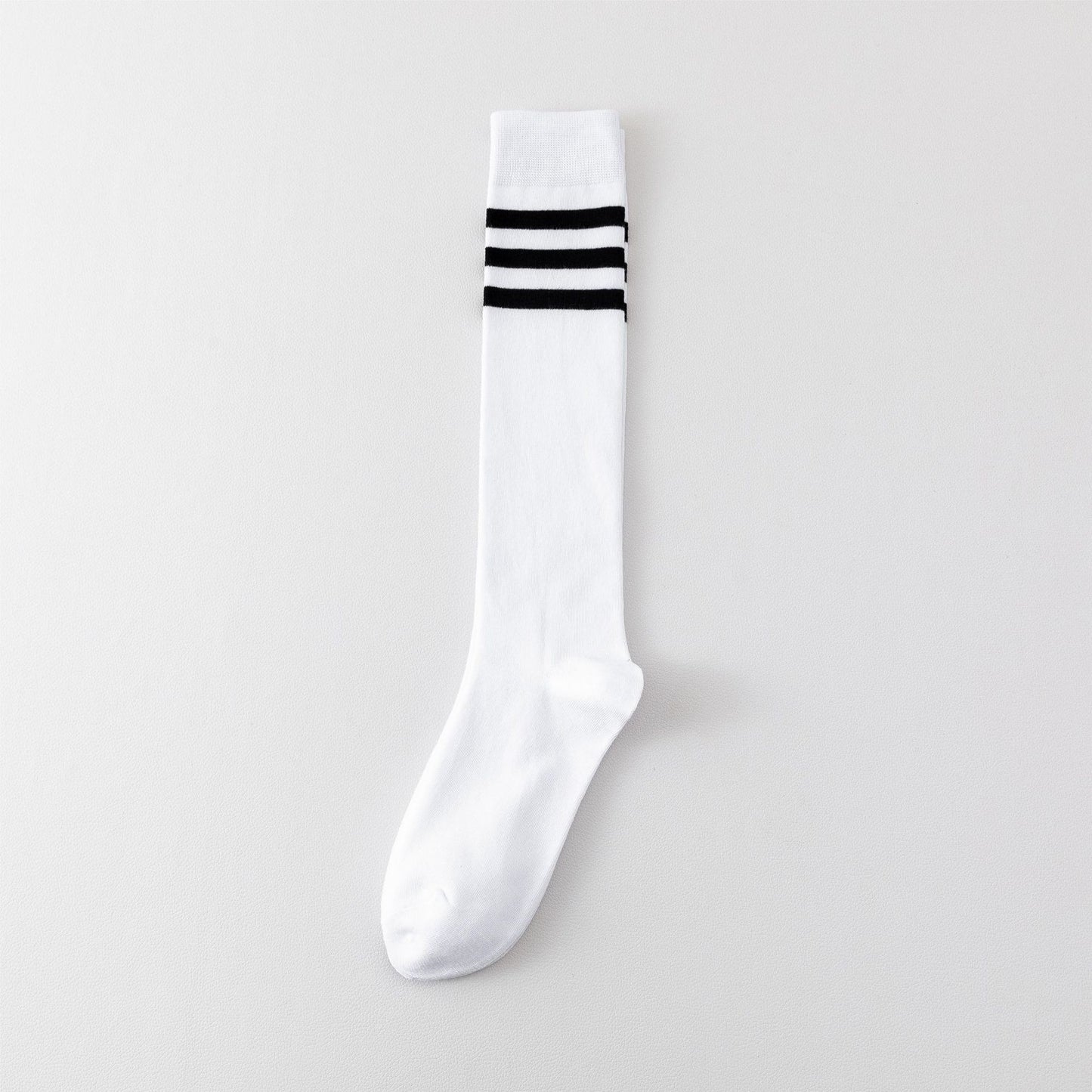 Three Stripe Micro Compression Socks for Women | Slimming Long Socks