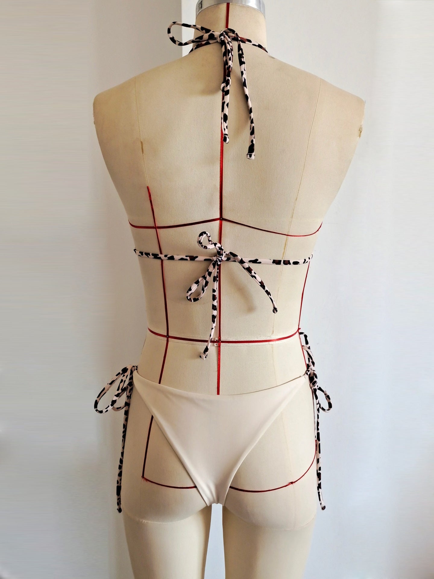 Halter Tie-Side Solid Bikini | Sexy Chic Women's Beach Swimwear