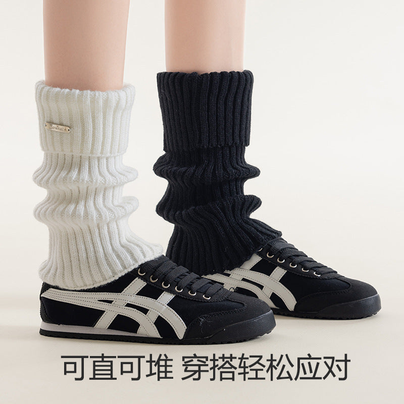 Y2K Cozy Slouch Leg Warmer Socks | Thick Winter Socks for Women