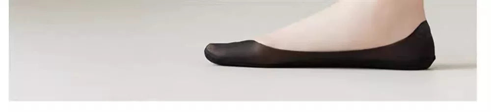 No Show Socks for Women | Non Slip Invisible Low Cut Cotton Socks