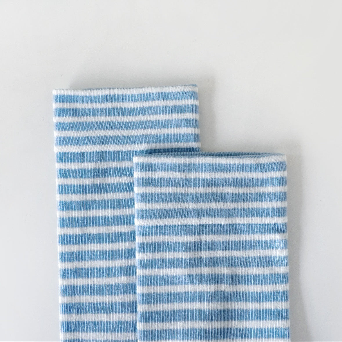 Soft Striped Cotton Crew Socks for Women | Loose Top Comfort
