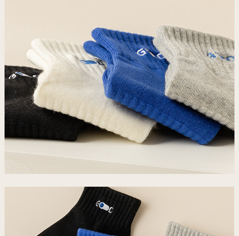 Breathable Athletic Ankle Socks | Moisture Wicking Cotton Sports Socks