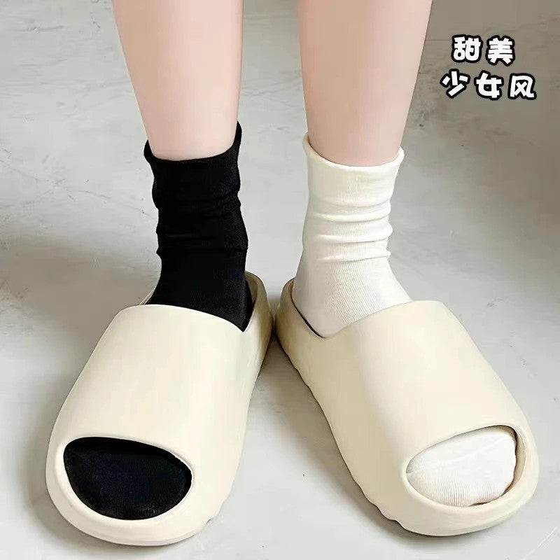 Soft Slouch Cozy Crew Socks | Everyday Mid-Calf Women's Socks