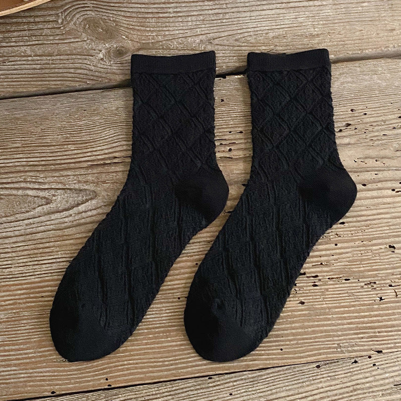 Vintage Patterned Crew Socks | Retro Academy Women's Socks